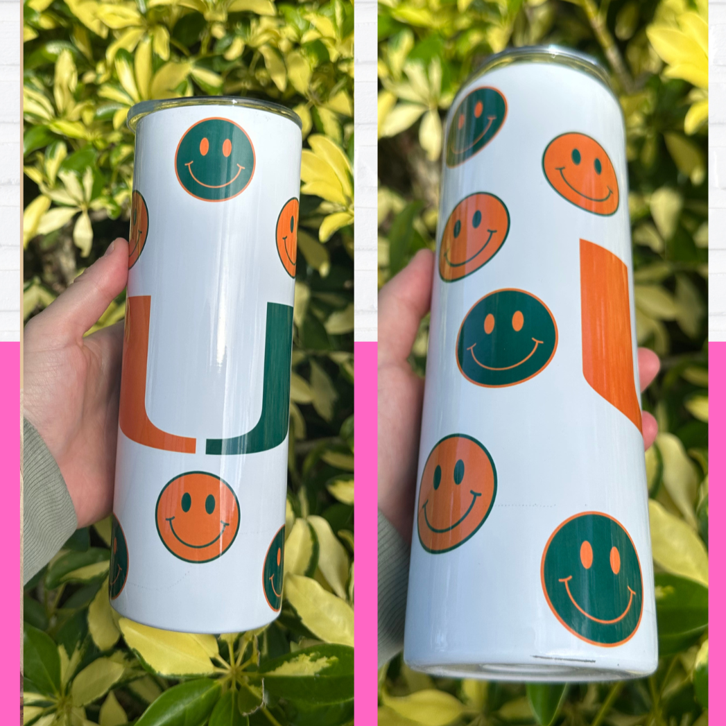 Miami Smiley Face Tumbler – From L&L With Love