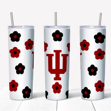Load image into Gallery viewer, Floral Skinny Tumbler