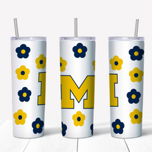 Load image into Gallery viewer, Floral Skinny Tumbler