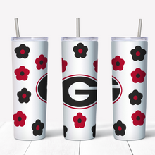 Load image into Gallery viewer, Floral Skinny Tumbler