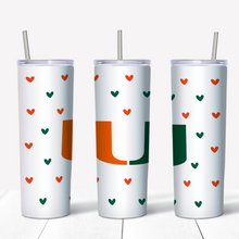 Load image into Gallery viewer, Love My College Skinny Tumbler
