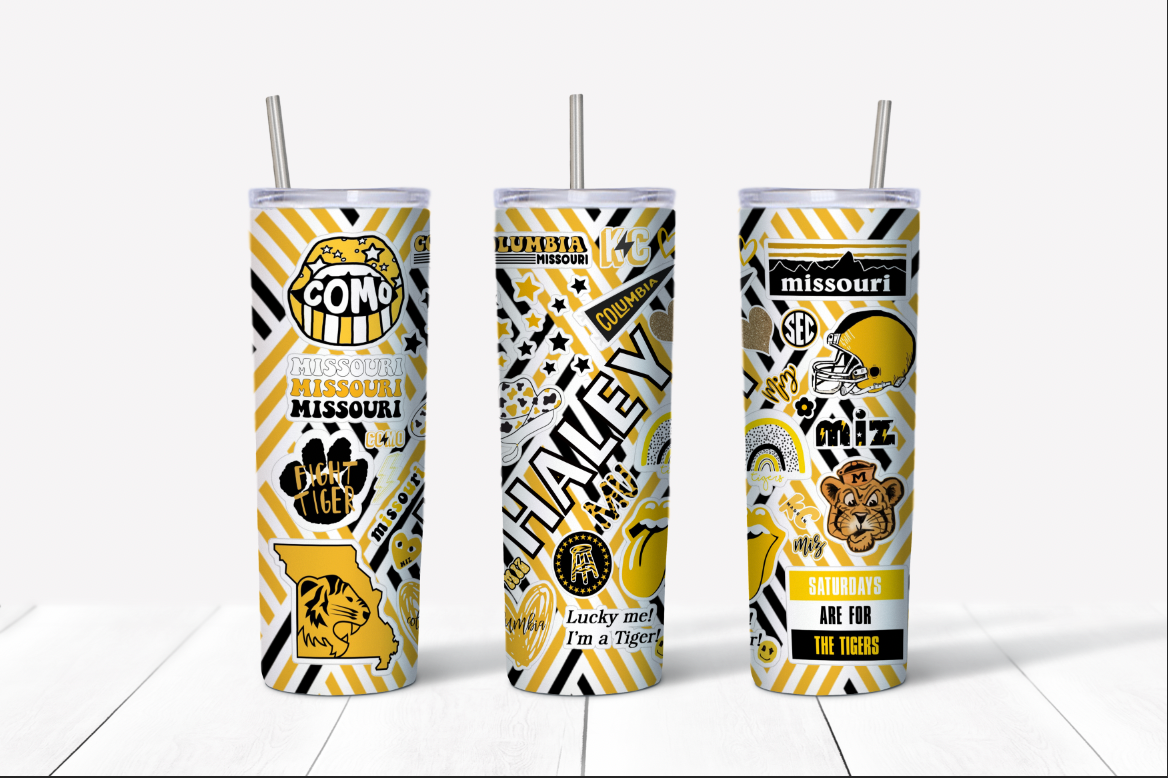 College Skinny Tumbler  From L&L With Love