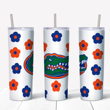 Load image into Gallery viewer, Floral Skinny Tumbler
